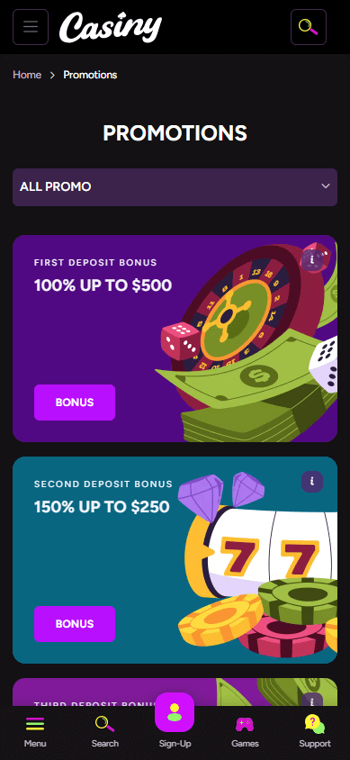 Unlock Excitement with Casiny Casino No Deposit Bonus